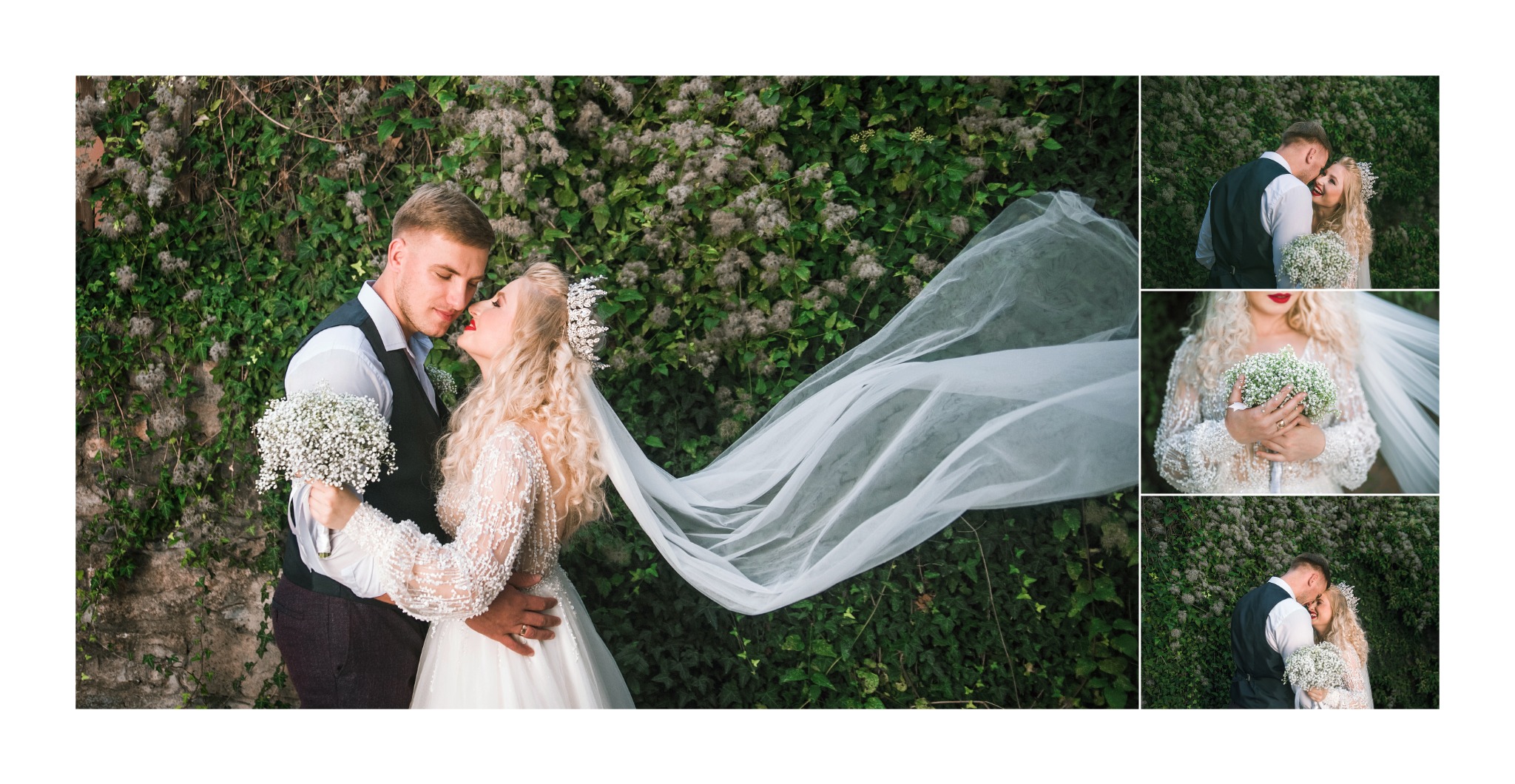 Fotografia ślubna — rozkładówka albumu 1 — Fotogłos