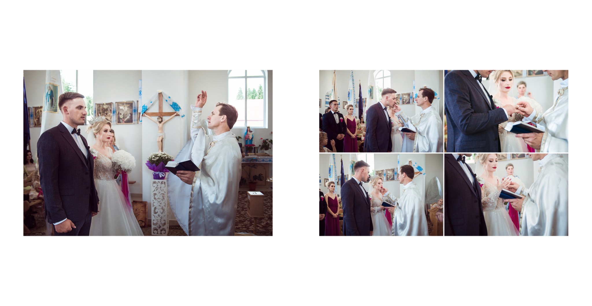 Fotografia ślubna — rozkładówka albumu 9 — Fotogłos