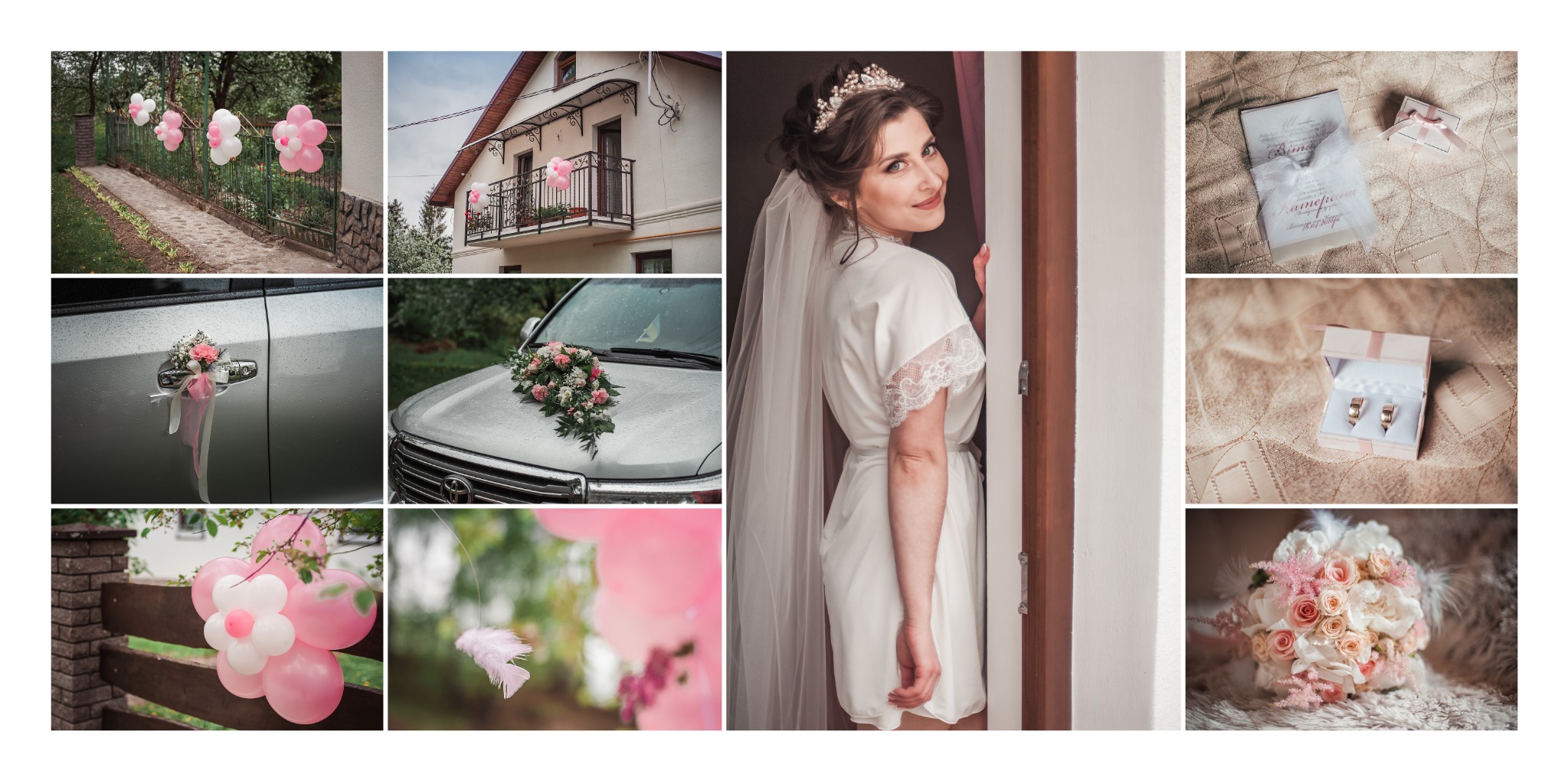 Fotografia ślubna — rozkładówka albumu 13 — Fotogłos